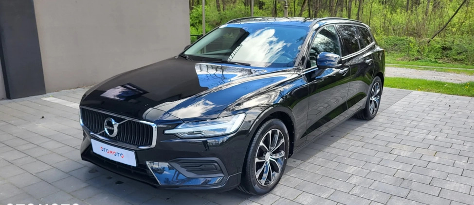 Volvo V60 cena 104550 przebieg: 77000, rok produkcji 2019 z Węgliniec małe 781